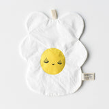 *Wonky* Egg Crinkle - Organic Fabric Baby Crinkle Paper Toy