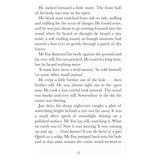 Book page 12 detailing Mr. Fox discovering a gun barrel in the woods.