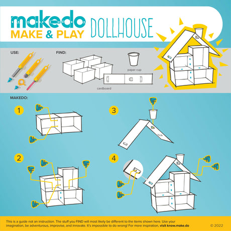 DISCOVER | Makedo Cardboard Construction Kit