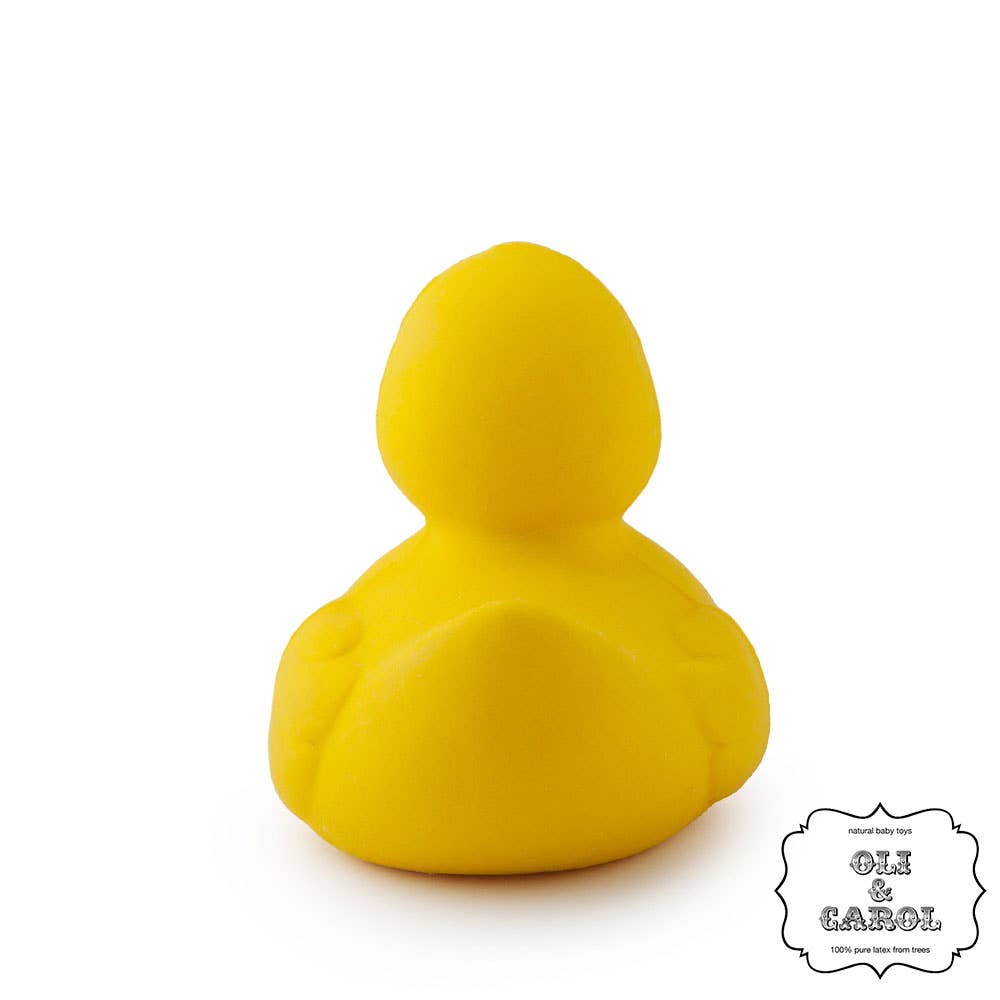 Rubber Duck  - Natural Rubber Bath Toy Oli&Carol