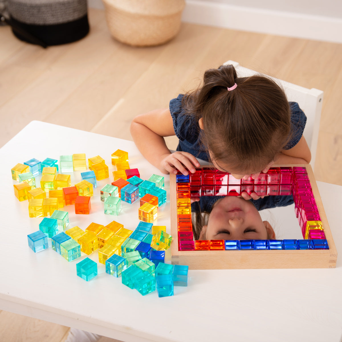 Gem Cube Mirror Tray