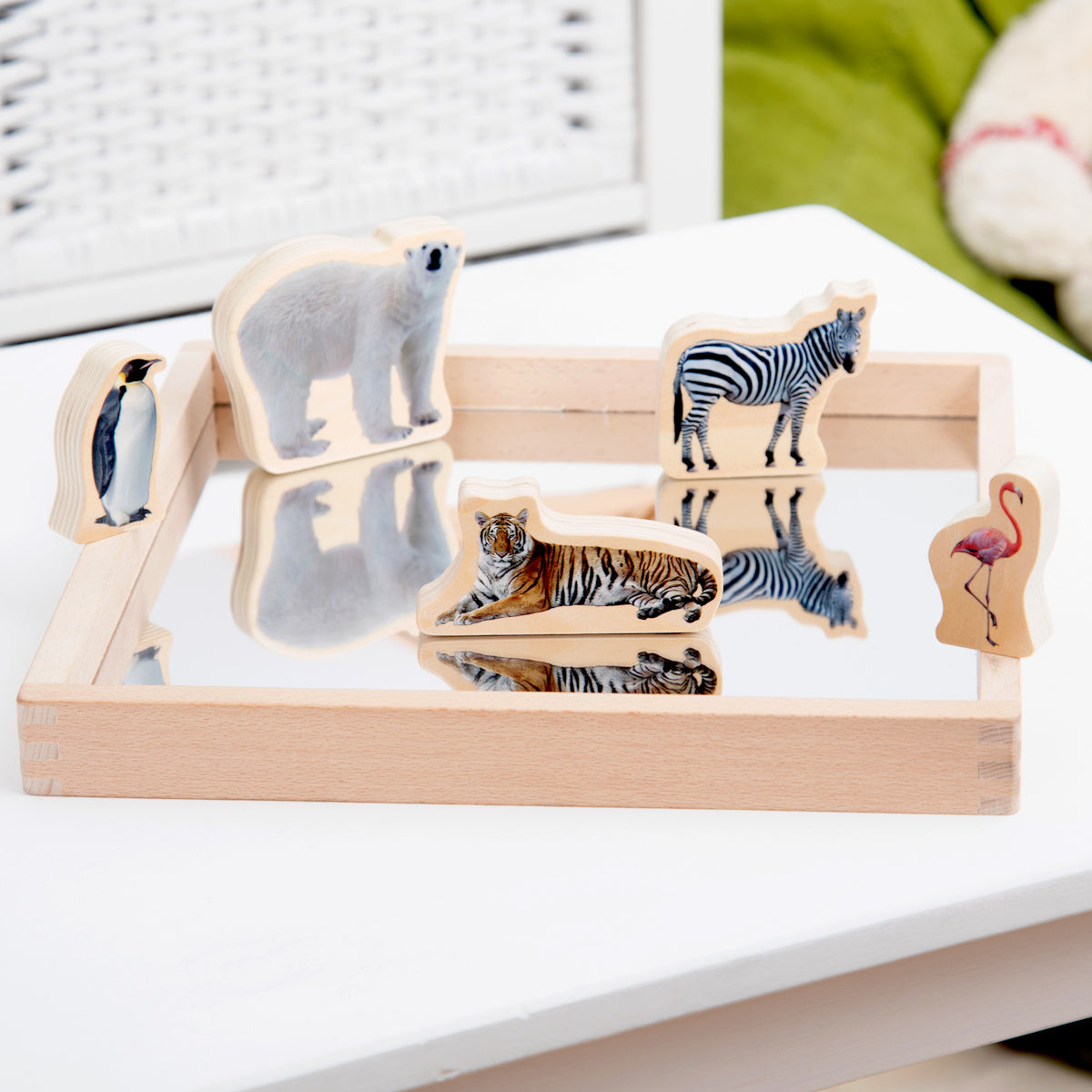 Gem Cube Mirror Tray