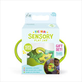 Glo Pals green Mini Sensory Play Jar gift set box with handles and light-up fillers.