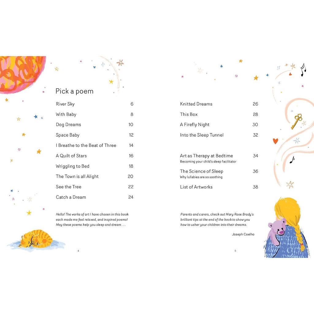 Goodnight Starry Night: Bedtime Poems Inspired by Art hardcover children’s book, featuring dreamy illustrations and nods to famous artworks—an enchanting collection of bedtime poems that introduce kids to classic art in a soothing, poetic way.