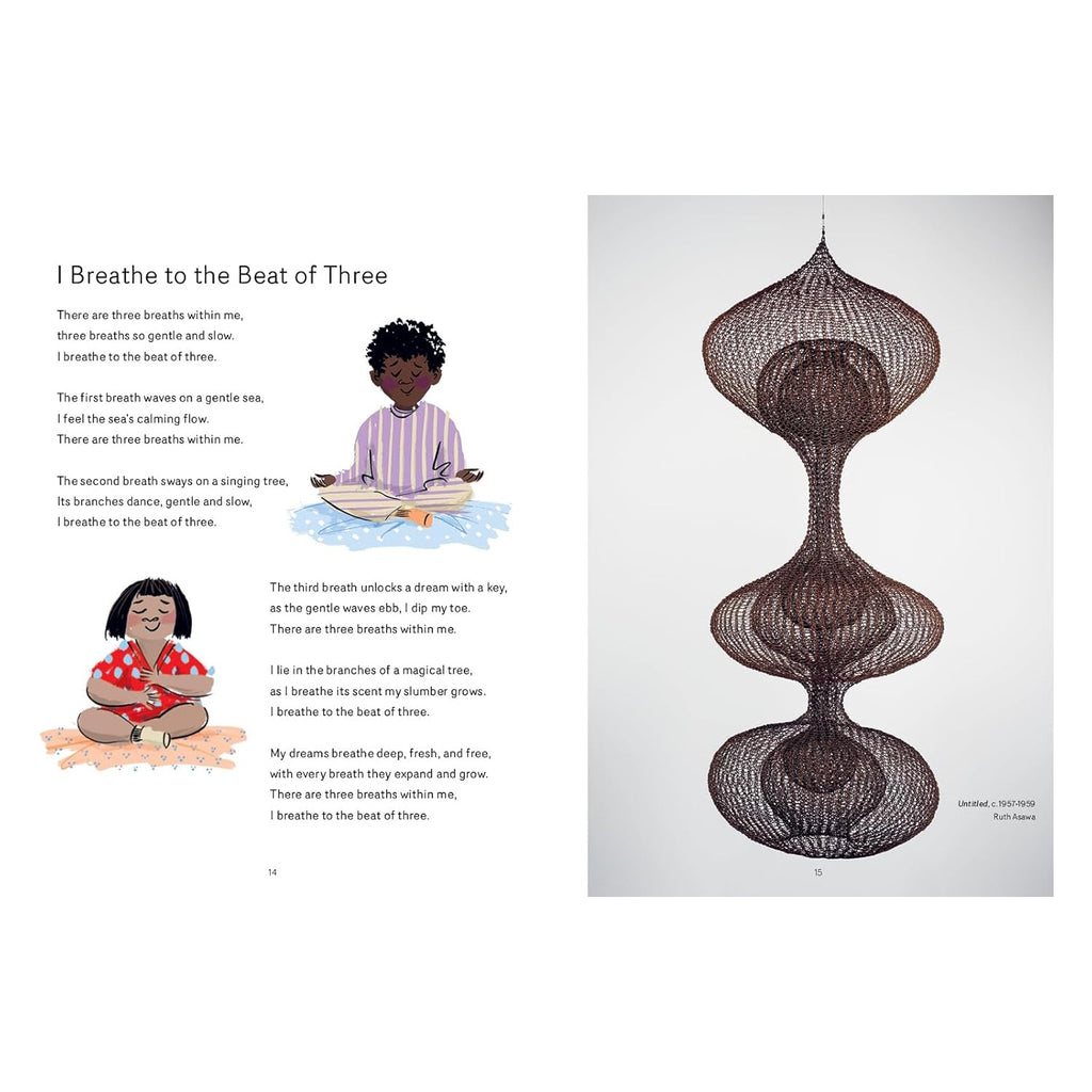 Goodnight Starry Night: Bedtime Poems Inspired by Art hardcover children’s book, featuring dreamy illustrations and nods to famous artworks—an enchanting collection of bedtime poems that introduce kids to classic art in a soothing, poetic way.