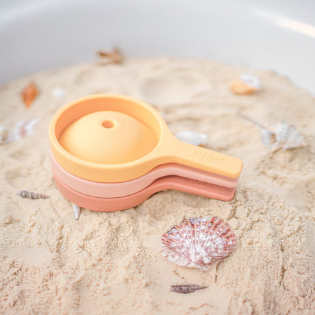 Inspire My Play Collapsible Funnel Set - Coral/Yellow Pastel