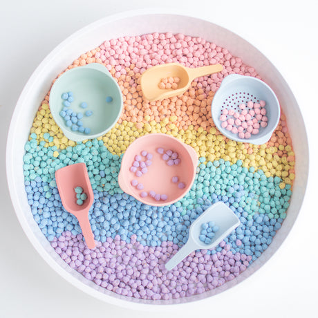 Wonky Inspire My Play Mini Scoop Set - Pastels