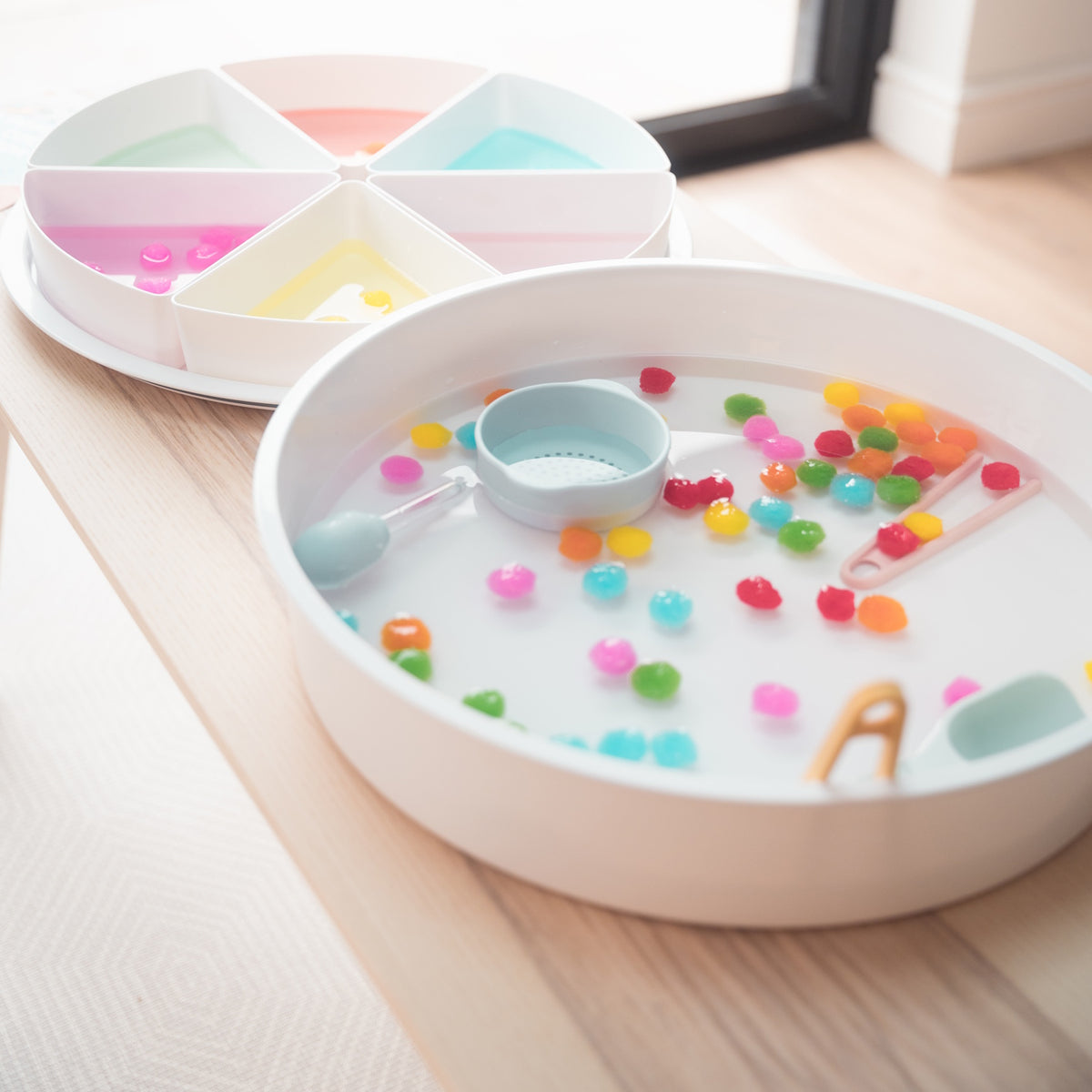 Inspire My Play Nesting Bowl Set - Green/Blue