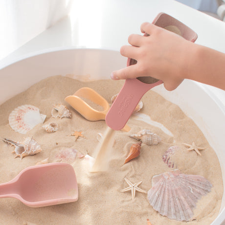 Inspire My Play Nesting Scoop Set - Coral/Yellow