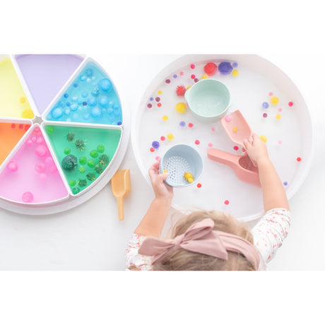 Inspire My Play Nesting Scoop Set - Coral/Yellow