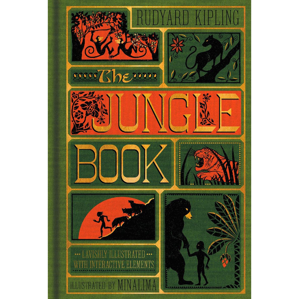 A beautifully designed, interactive edition of Rudyard Kipling's The Jungle Book, featuring stunning pop-up illustrations and intricate artwork that bring the classic story to life.
