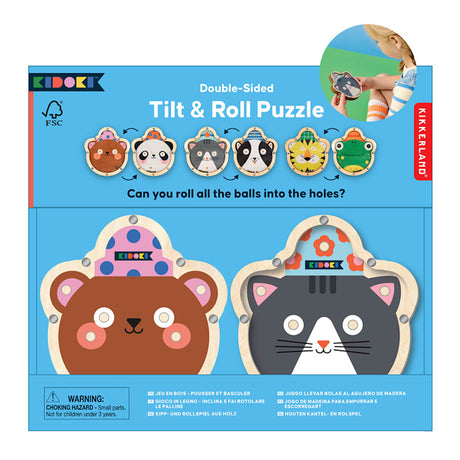 Kidoki Double Sided Tilt & Roll Puzzle