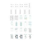 Educational activity cards featuring math drills, Tic-Tac-Toe, mazes, and drawing games for kids' learning and development.