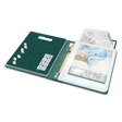 Open green drawing pad folder showing a light-up tracing tablet with a whale illustration and a pencil.