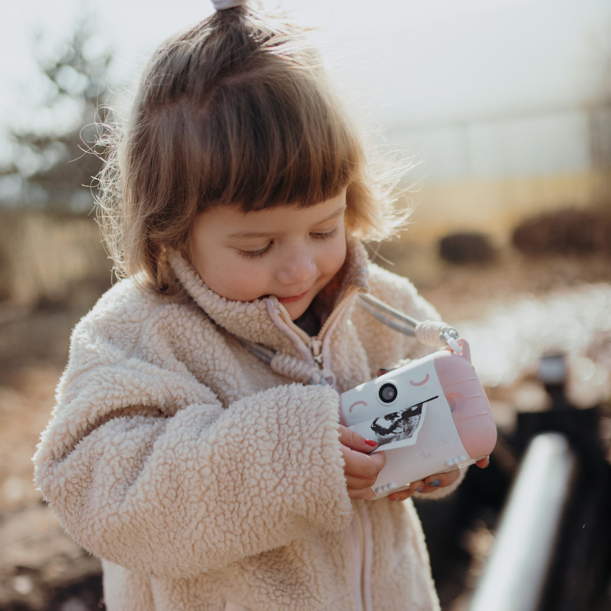 KIDYPRINT Pink Thermal Printing Camera