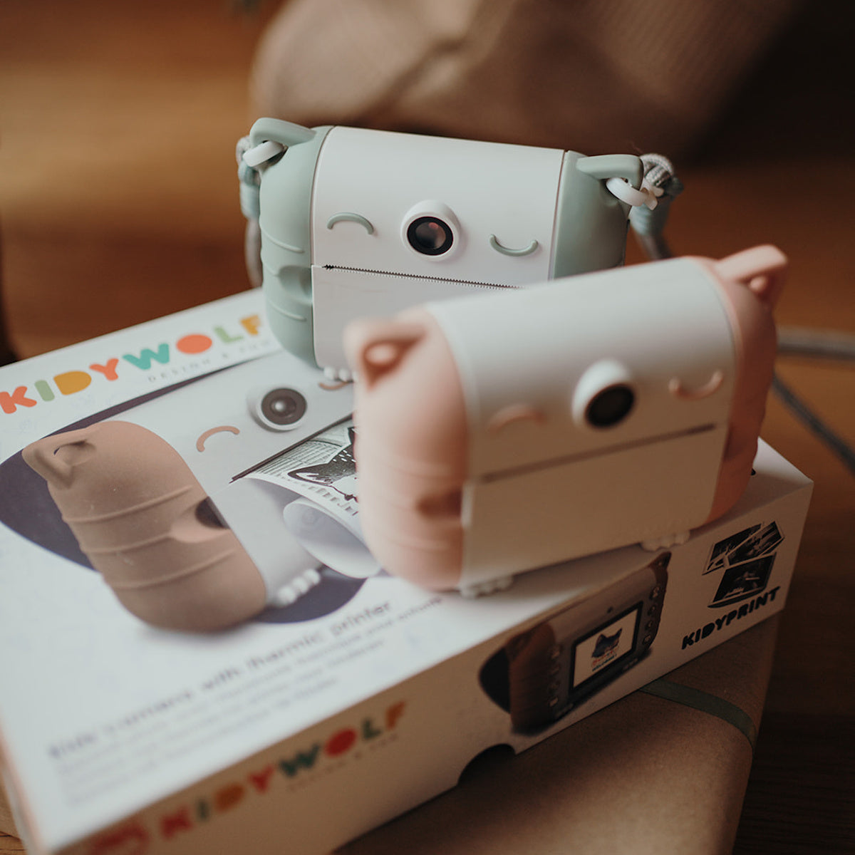 KIDYPRINT Pink Thermal Printing Camera