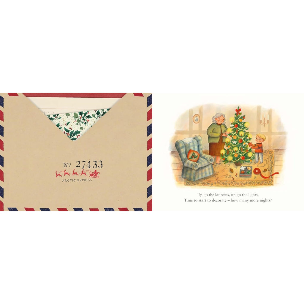 A magical, heartwarming story featuring letters from Santa Claus, offering a delightful peek into the festive world of the North Pole and the holiday preparations leading up to Christmas.
