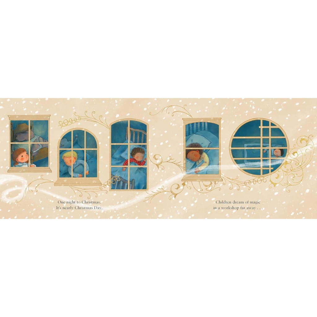 A magical, heartwarming story featuring letters from Santa Claus, offering a delightful peek into the festive world of the North Pole and the holiday preparations leading up to Christmas.