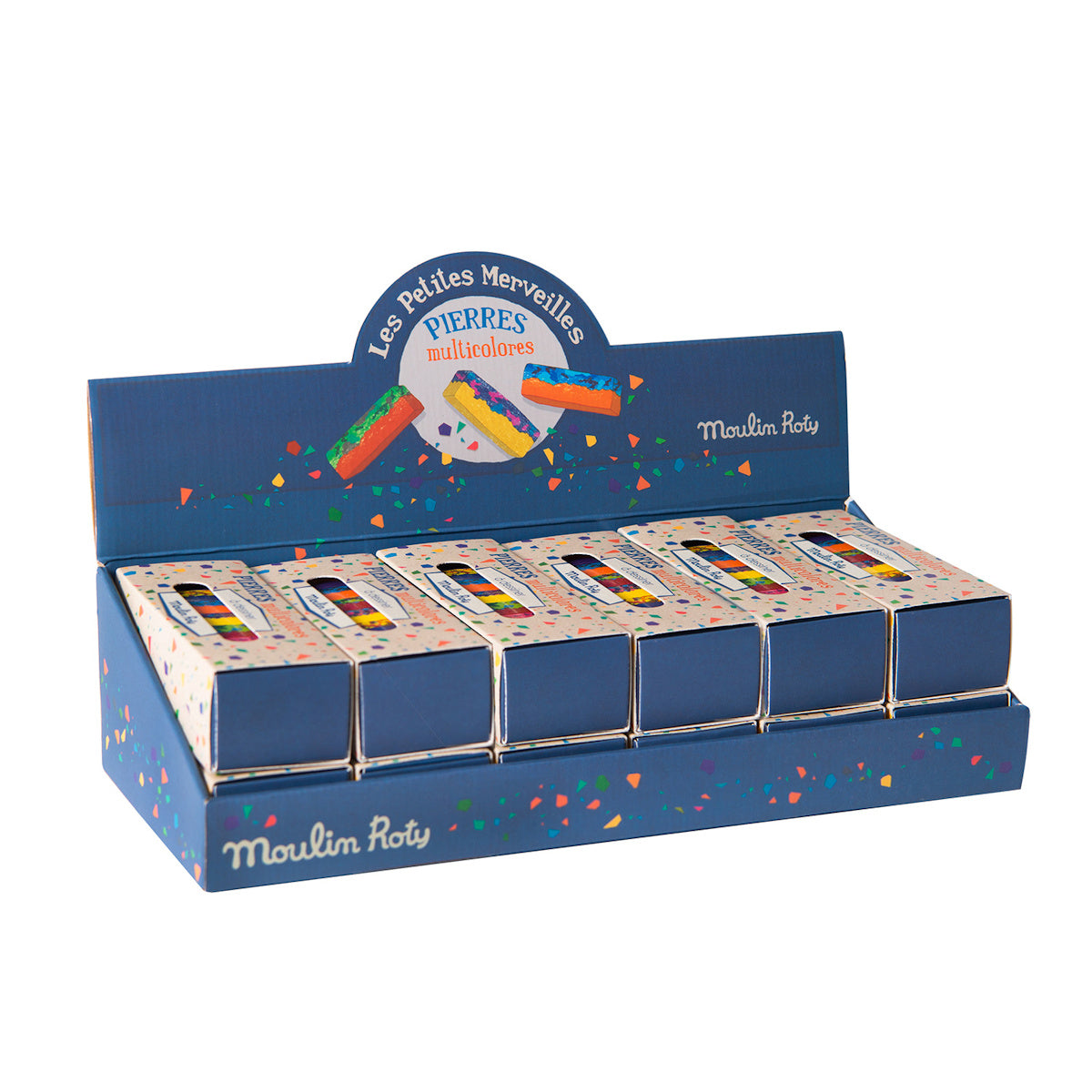 *Wonky* Little Marvels - Multi-Coloured Wax Crayon Blocks