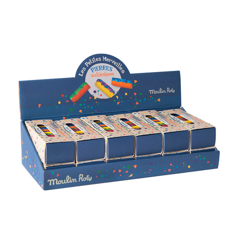 *Wonky* Little Marvels - Multi-Coloured Wax Crayon Blocks