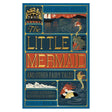 The Little Mermaid and Other Fairy Tales book cover by MinaLima, featuring gold foil text and nautical illustrations.