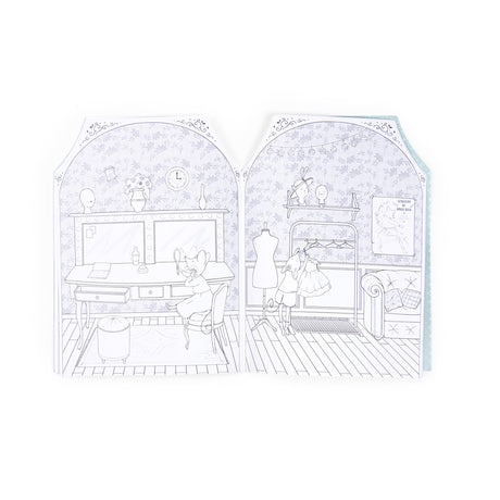 The Little Dance School Sticker and Colouring Book