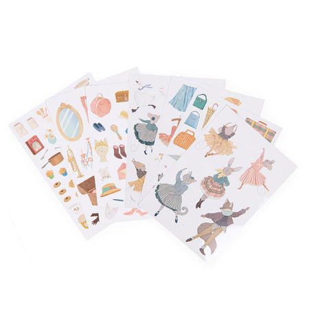 The Little Dance School Sticker and Colouring Book