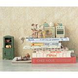 Maileg Corner Cabinet for Mouse House - Dark green