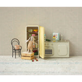 Maileg Miniature Fridge - Yellow