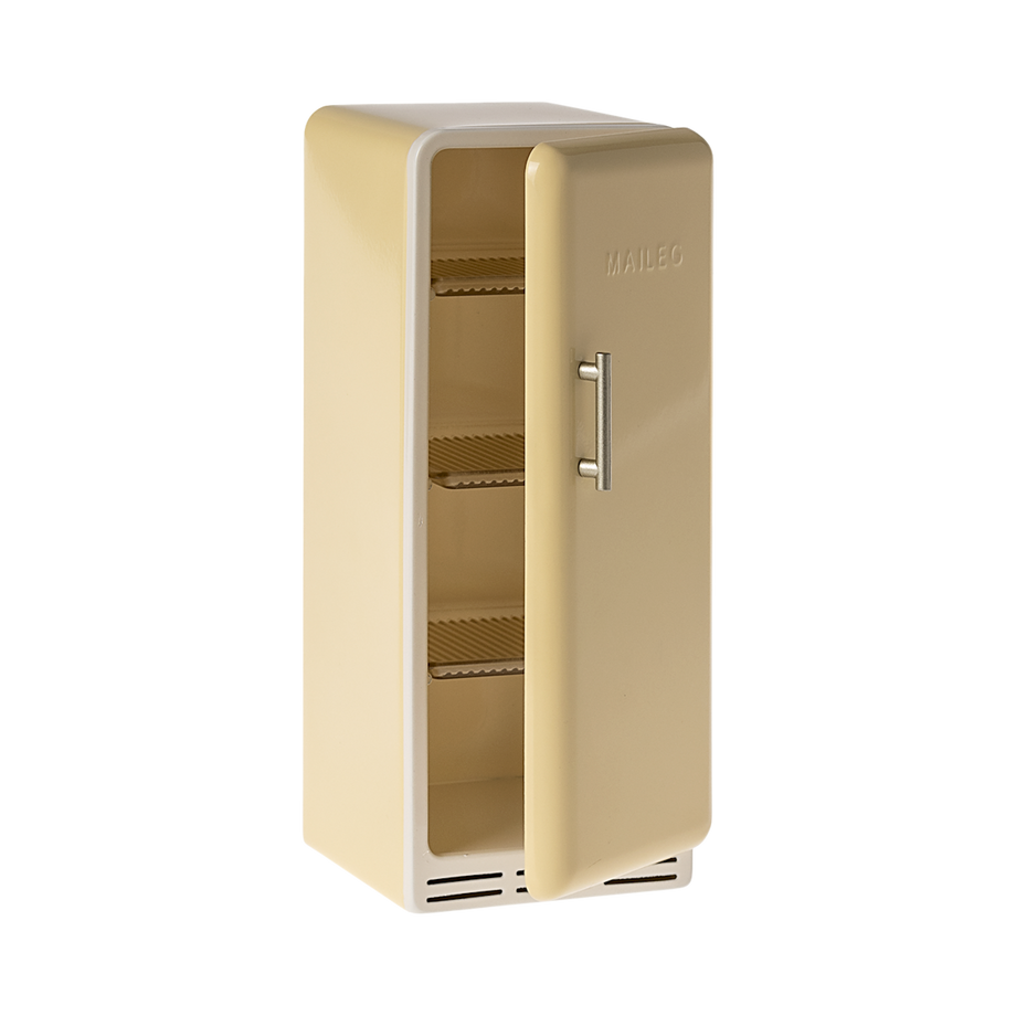 Maileg Miniature Fridge - Yellow – My Small World Toy Store
