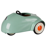 Maileg mouse car in light mint, vintage style miniature toy car