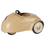 Maileg mouse mini car in wheat color, vintage metal toy car for dollhouse mice.