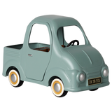 Light blue Maileg mouse truck miniature vintage toy car.