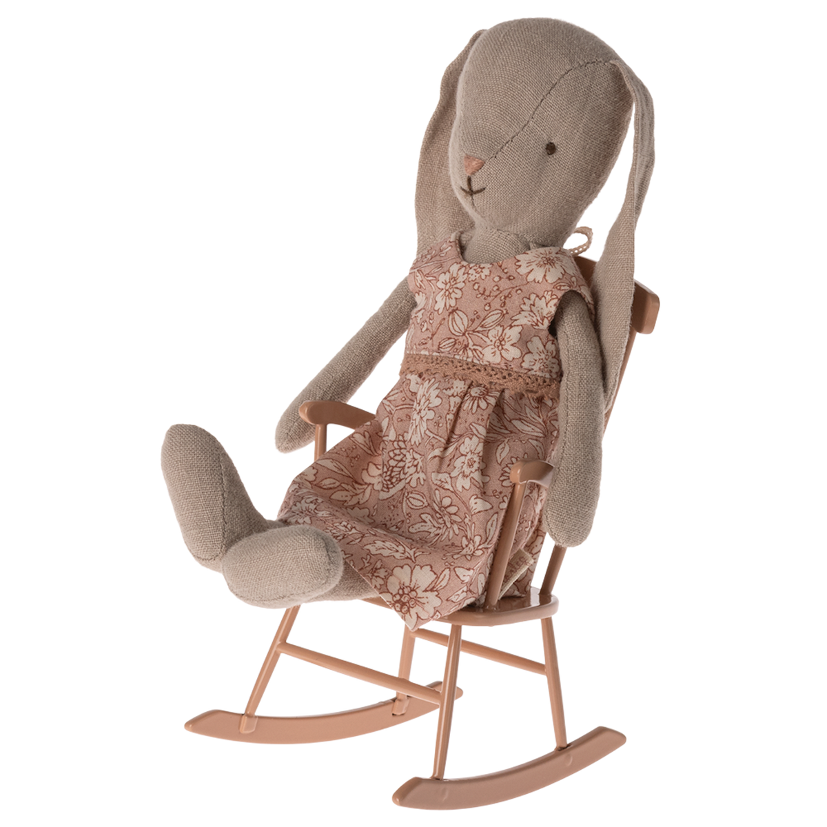 Maileg Mini Rocking Chair - Dark Powder