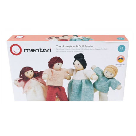 Mentari The Honeybunch Doll Family packaging box.