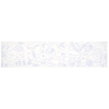 Mermaid and sea creature coloring roll for kids featuring whales, turtles, and fish in a detailed underwater scene.