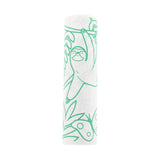 Meri Meri Wild Animals coloring roll featuring a green sloth and butterfly. Creative paper activity for kids' parties.