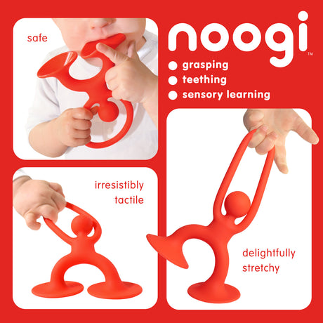 Moluk Noogi Sensory Toy - Red