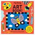 My Busy Art Book! cover by Lizzy Doyle featuring a colorful butterfly, paint palette, brush, and interactive pull tabs.