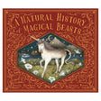 Book cover of A Natural History of Magical Beasts featuring a unicorn in a mystical landscape with gold filigree.