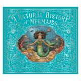 Book cover of A Natural History of Mermaids by Emily Hawkins, featuring an illustrated mermaid in an underwater frame.