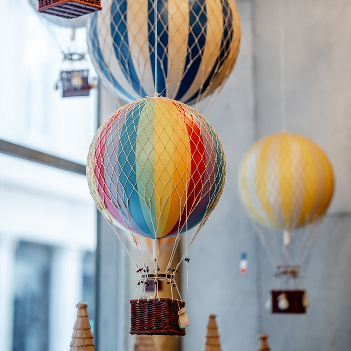 Hot air balloons displayed in My Small World