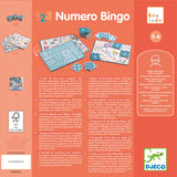 Edu Ludo Numero Bingo by Djeco, an educational counting and number association game for kids ages 3-6.
