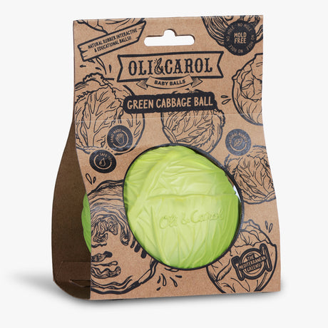 Oli & Carol Green Cabbage Baby Ball