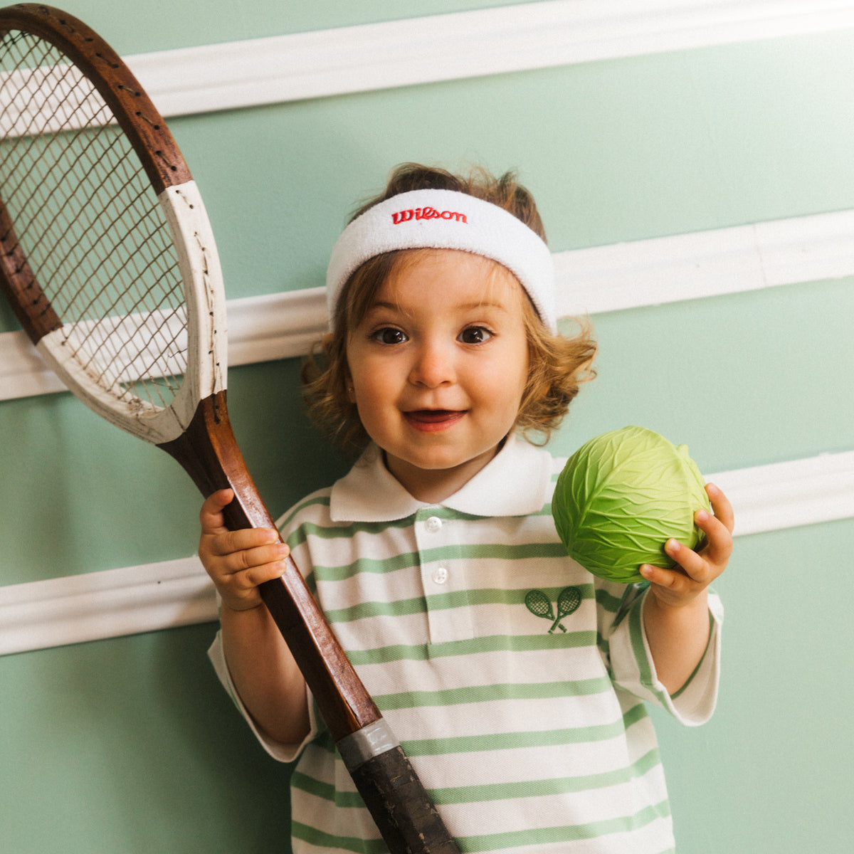 Oli & Carol Green Cabbage Baby Ball