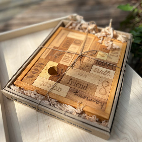 Wooden Story Peace & Love Blocks