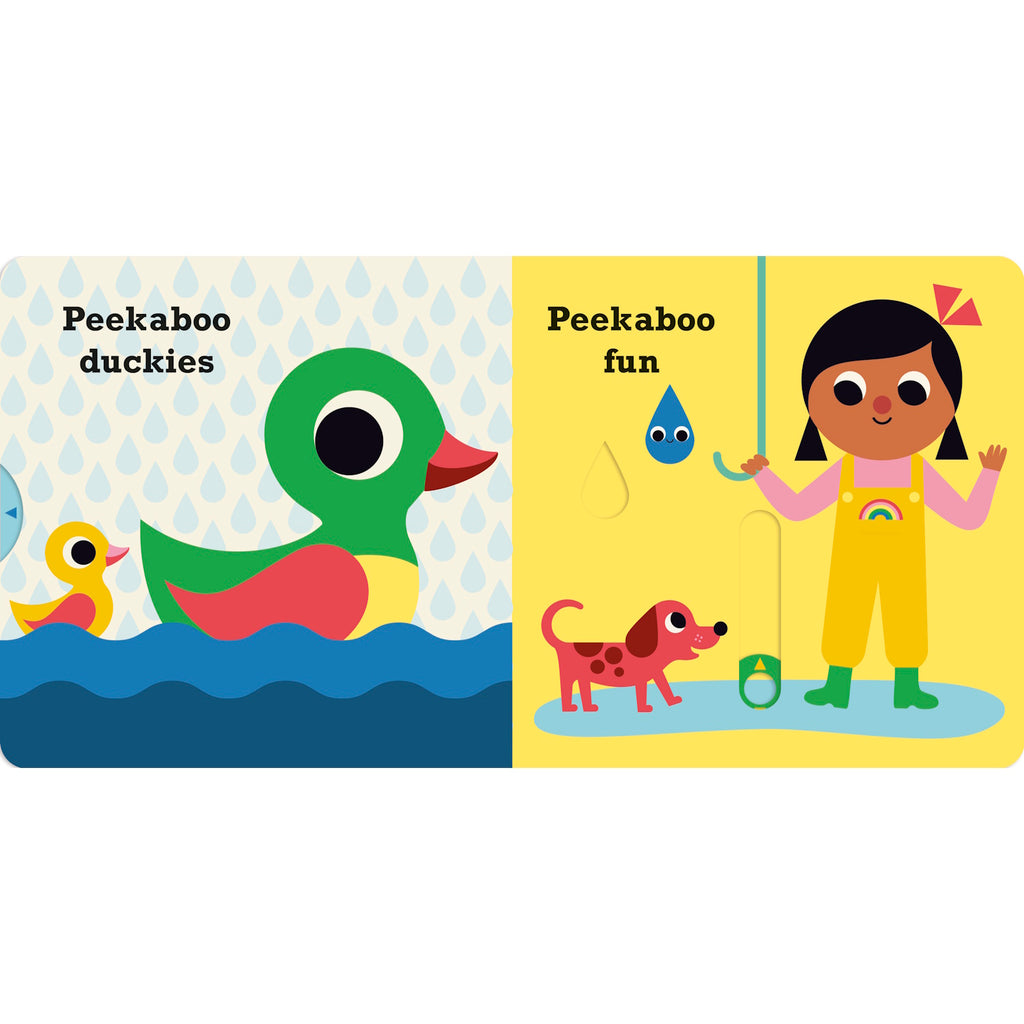 A delightful book for young children, featuring an adorable chick and hidden surprises under each flap, perfect for early interactive reading and exploration.
