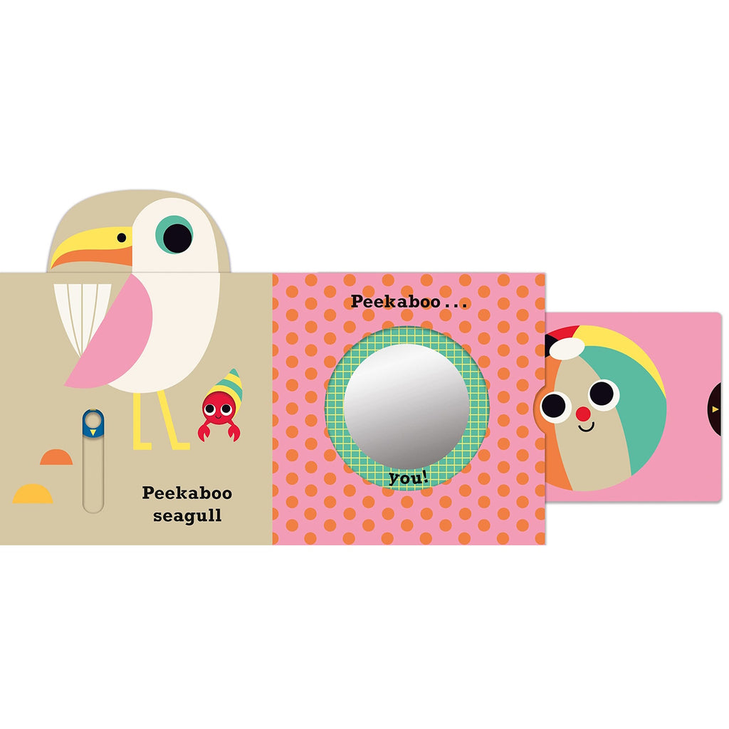 A charming board book for young children with peek-through holes and bright, playful illustrations, introducing the warmth and wonders of the sun.