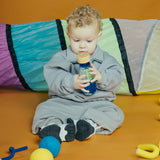 Petit Boum Sensory Move Bottle - Spiral Blue