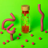 Petit Boum Sensory Move Bottle - Spiral Pink
